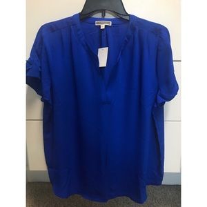 Pleione Royal Blue Blouse - Medium - Brand New